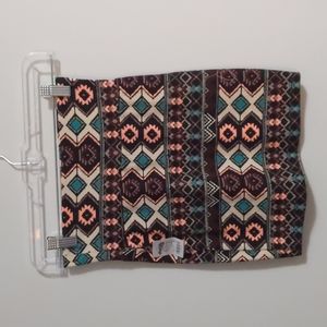 patterned miniskirt XS